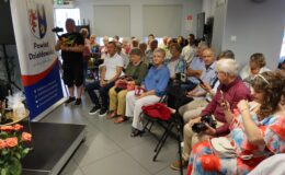 Marii Pakulnis i Renata Buczyńska na zakończenie XIII Powiatowych Wieczorów z Poezją i Prozą 2025