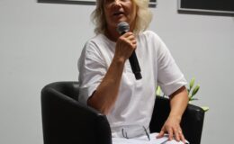 Marii Pakulnis i Renata Buczyńska na zakończenie XIII Powiatowych Wieczorów z Poezją i Prozą 2025