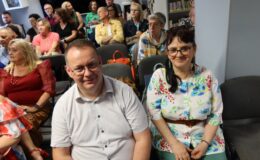 Marii Pakulnis i Renata Buczyńska na zakończenie XIII Powiatowych Wieczorów z Poezją i Prozą 2025