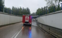 Pracowite dni strażaków z powiatu działdowskiego po przejściu gwałtownych opadów deszczu