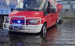 Pracowite dni strażaków z powiatu działdowskiego po przejściu gwałtownych opadów deszczu