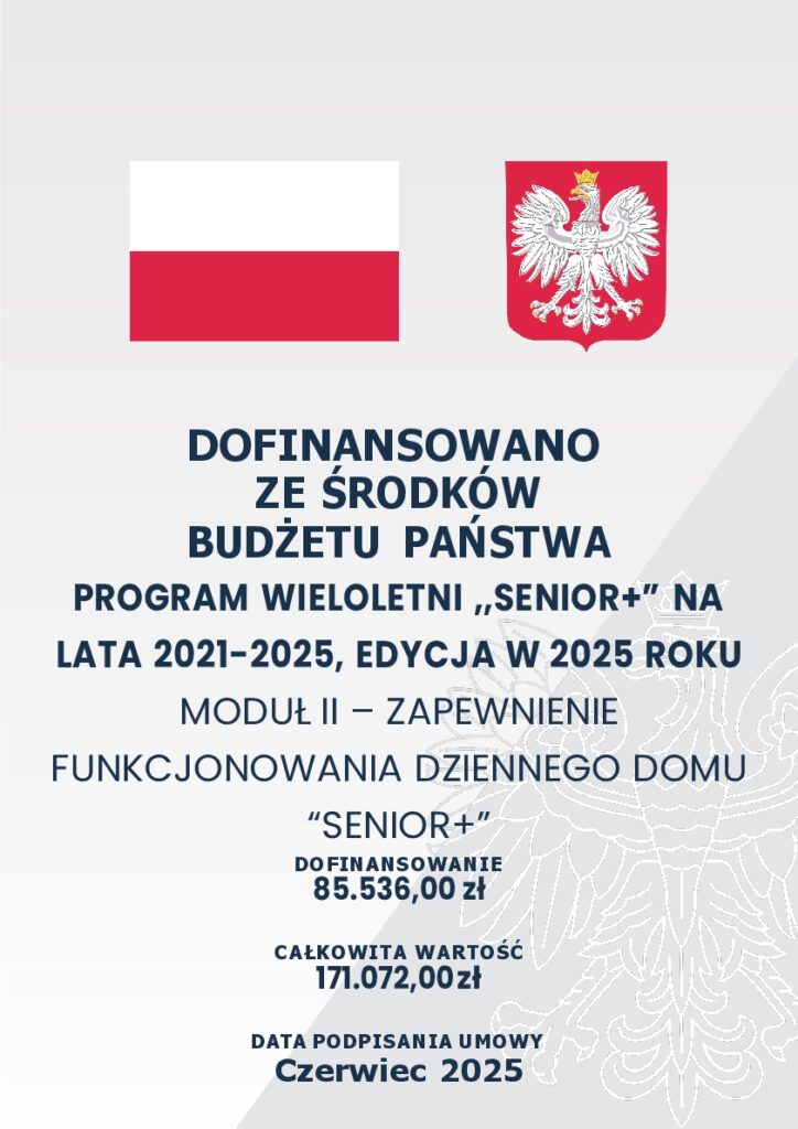 Program Wieloletni „Senior+” na lata 2021-2025 Program Wieloletni „Senior+” na lata 2021-2025