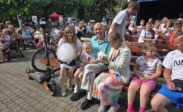 publiczność w Parku HDK podczas „Bezpiecznych Wakacji 2025”