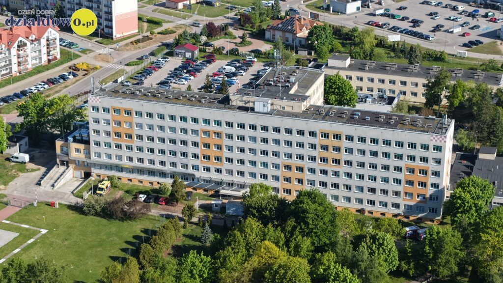 budynek szpitala przy ul. Leśnej w Działdowie