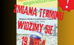 Turniej Siatkówki Plażowej "Beach Volley 2025" - zmiana terminu rozgrywek