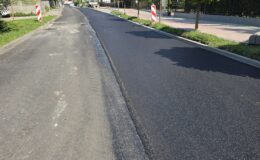 Prace drogowe na ul. Polnej na ukończeniu 