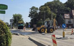 Prace drogowe na ul. Polnej na ukończeniu 