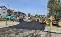 Prace drogowe na ul. Polnej na ukończeniu 