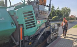 Prace drogowe na ul. Polnej na ukończeniu 