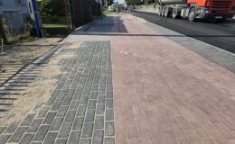 Prace drogowe na ul. Polnej na ukończeniu 