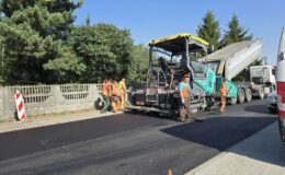 Prace drogowe na ul. Polnej na ukończeniu 