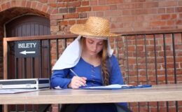 Turniej Rycerski na dziedzińcu zamkowym