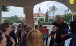 tak było podczas jednego z wcześniejszych Spacerów z Marianem Odachowskim - 2020 rok / fot. Karol Wrombel