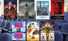 plakaty filmowe takich filmów jak: "Pan Wilk i Spółka 2", "O psie, który jeździł koleją 2", "Naga Broń", "Fantastyczna 4: Pierwsze Kroki", "13 dni do wakacji", "F1: Film", „André Rieu. Przetańczyć całą noc!” Retransmisja letniego koncertu z Maastricht 2025