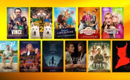 plakaty filmowe takich filmów jak: "Szkoła Magicznych Zwierząt 3", "Zakręcony piątek 2", "Zniknięcia", "Vinci 2", "O psie, który jeździł koleją 2", "Dzieci z ulicy Srebrnej", "Nikt 2", "Together, "Eden", "Obecność: 4 Ostatnie namaszczenie", „André Rieu. Przetańczyć całą noc!” Retransmisja letniego koncertu z Maastricht 2025