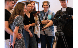 plakat informujący o warsztatach