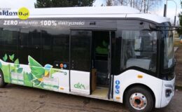 elektryczny autobus Działdowskiej Komunikacji Miejskiej