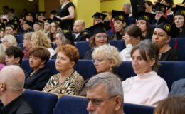 Dyplomatorium i czepkowanie absolwentów Wyższej Szkoły Gospodarki Kolegium Nauk Stosowanych Filii w Działdowie