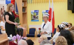 Dyplomatorium i czepkowanie absolwentów Wyższej Szkoły Gospodarki Kolegium Nauk Stosowanych Filii w Działdowie