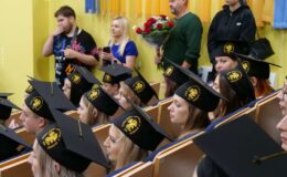 Dyplomatorium i czepkowanie absolwentów Wyższej Szkoły Gospodarki Kolegium Nauk Stosowanych Filii w Działdowie