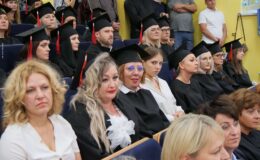 Dyplomatorium i czepkowanie absolwentów Wyższej Szkoły Gospodarki Kolegium Nauk Stosowanych Filii w Działdowie