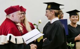 Dyplomatorium i czepkowanie absolwentów Wyższej Szkoły Gospodarki Kolegium Nauk Stosowanych Filii w Działdowie