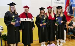 Dyplomatorium i czepkowanie absolwentów Wyższej Szkoły Gospodarki Kolegium Nauk Stosowanych Filii w Działdowie