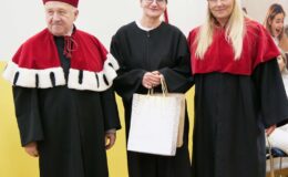 Dyplomatorium i czepkowanie absolwentów Wyższej Szkoły Gospodarki Kolegium Nauk Stosowanych Filii w Działdowie