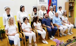 Dyplomatorium i czepkowanie absolwentów Wyższej Szkoły Gospodarki Kolegium Nauk Stosowanych Filii w Działdowie