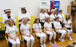 Dyplomatorium i czepkowanie absolwentów Wyższej Szkoły Gospodarki Kolegium Nauk Stosowanych Filii w Działdowie