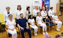 Dyplomatorium i czepkowanie absolwentów Wyższej Szkoły Gospodarki Kolegium Nauk Stosowanych Filii w Działdowie