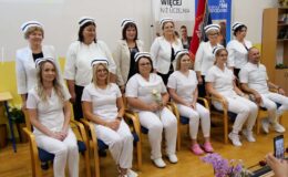 Dyplomatorium i czepkowanie absolwentów Wyższej Szkoły Gospodarki Kolegium Nauk Stosowanych Filii w Działdowie