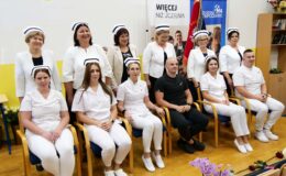 Dyplomatorium i czepkowanie absolwentów Wyższej Szkoły Gospodarki Kolegium Nauk Stosowanych Filii w Działdowie