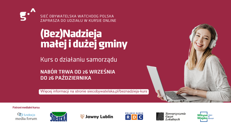 Kurs (Bez)Nadzieja małej i dużej gminy