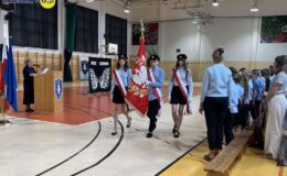 Poczet Sztandarowy Szkoły Podstawowej nr 1 w Działdowie / fot. Julia Grochowska