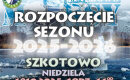 plakat informujący o rozpoczęciu sezonu morsowania Morsów Działdowo