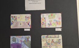 (Na zdjęciu głównym nagrodzone rysunki)