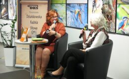 Renata Buczyńska podczas rozmowy z Hanną Jolantą Wiśniewską