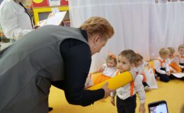 „Tygryski” już po pasowaniu na przedszkolaka 