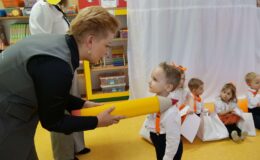 „Tygryski” już po pasowaniu na przedszkolaka 