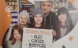 informacja o świątecznej zbiórce żywności z Caritas