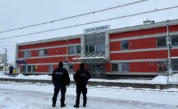 służby przy Dworcu Kolejowym w Działdowie / fot. policja