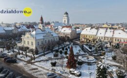 Działdowo ma już w centrum piękną choinkę