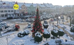 Działdowo ma już w centrum piękną choinkę