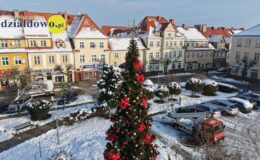 Działdowo ma już w centrum piękną choinkę