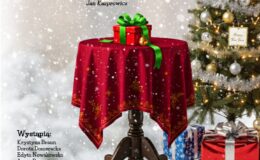 plakat informujący o spotkaniu "Poezja kameralnie" w Miejskiej Bibliotece Publicznej