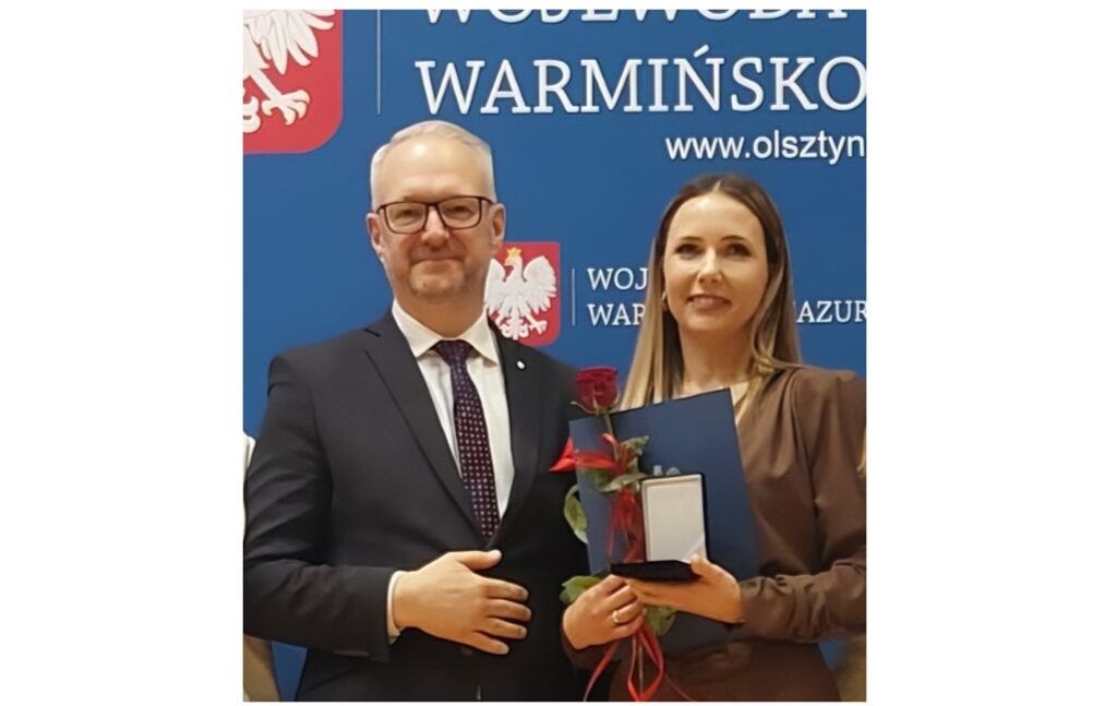 Agnieszka Grzywacz i Wojewoda Radosław Król