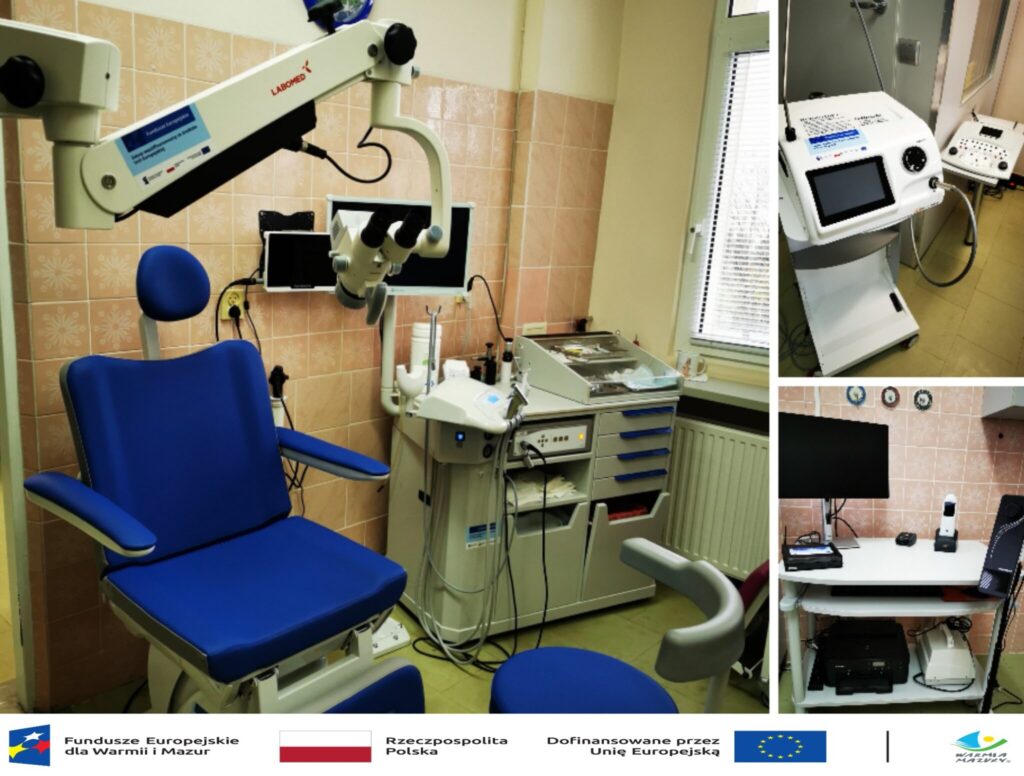 nowoczesny sprzęt w Poradni Otolaryngologicznej fot. SPZOZ Działdowo