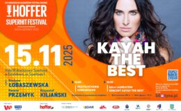 plakat – zaproszenie na koncert „Kayah The Best” 15 listopada w Działdowie