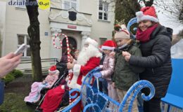 „Sztafeta z Mikołajem” rozświetliła ulice Działdowa
